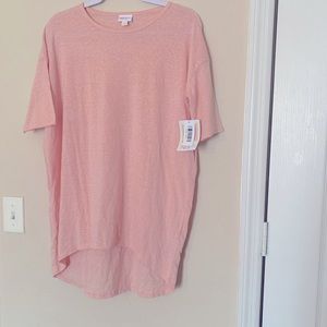 NWT ✨3/$15 Coral Irma Tee LulaRoe